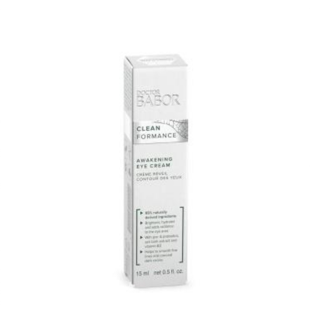 NIB $99 BABOR DOCTOR BABOR Cleanformance Awakening Eye Cream Eye Care, 15 ml - Picture 3 of 7